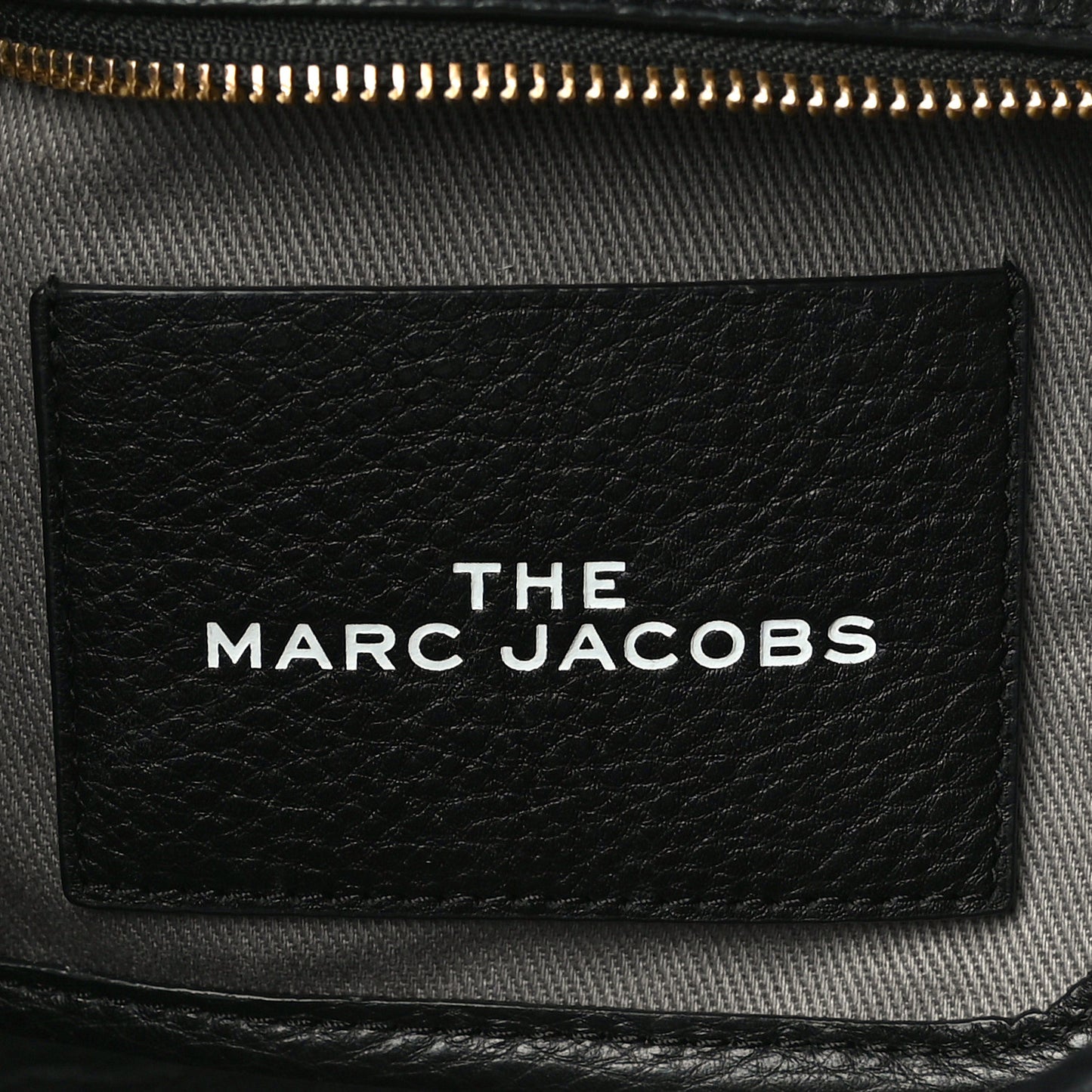 Grained Calfskin Small The Tote Bag Black