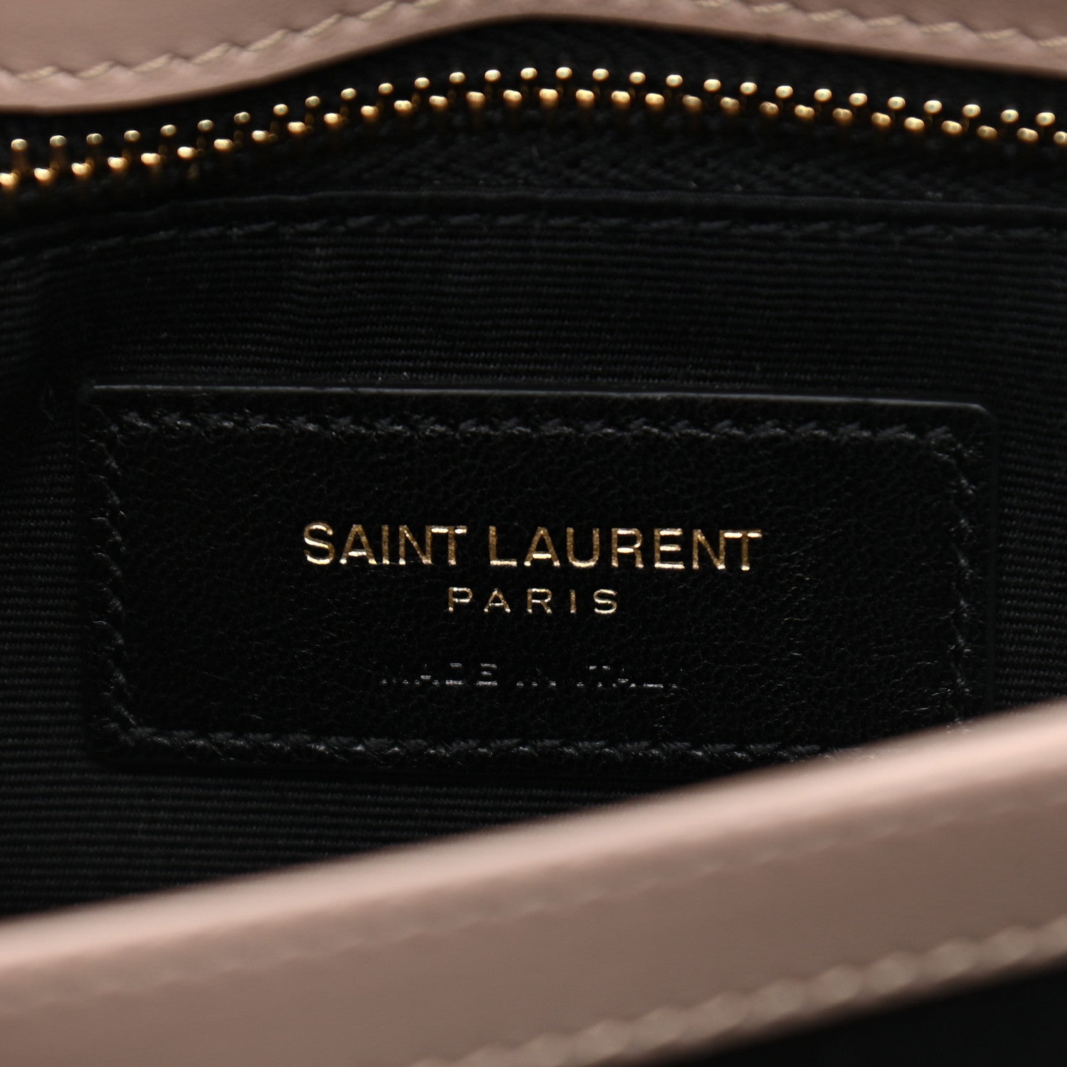 Saint Laurent Calfskin Y Quilted Monogram Toy Loulou Crossbody Bag Latte 5 of 12