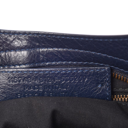 Balenciaga Agneau Classic Hardware City Bleu Obscur 7 of 7