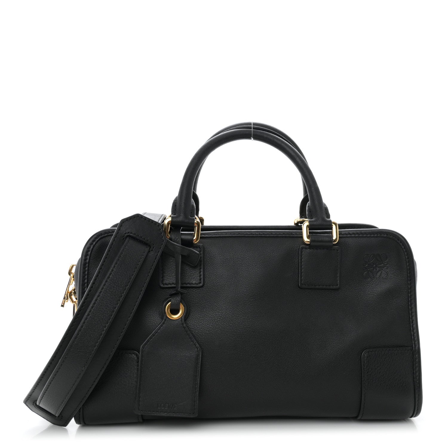 Loewe Nappa Calfskin Amazona 28 Black 1 of 10
