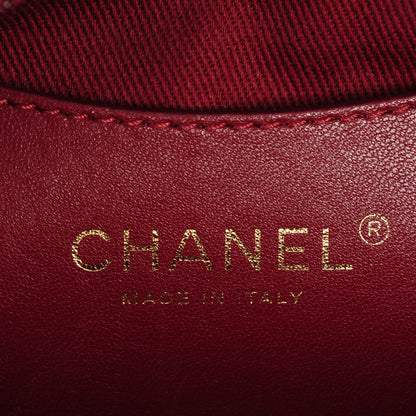Chanel Aged Calfskin Quilted Large Mademoiselle Bowling Bag Black 7 of 8