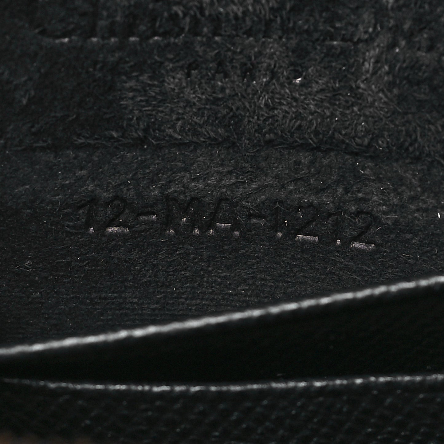 Grained Calfskin Saddle Belt Bag Black Black