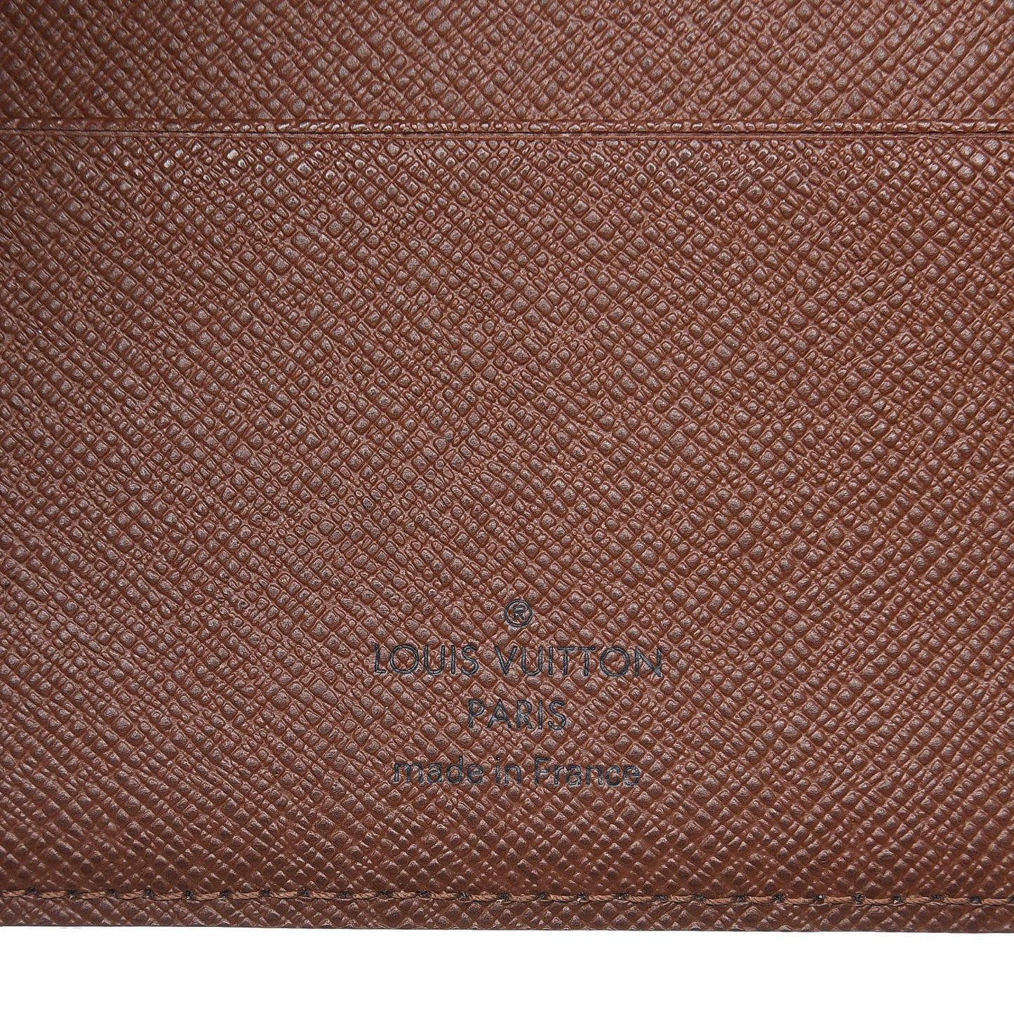Monogram Medium Ring Agenda Cover