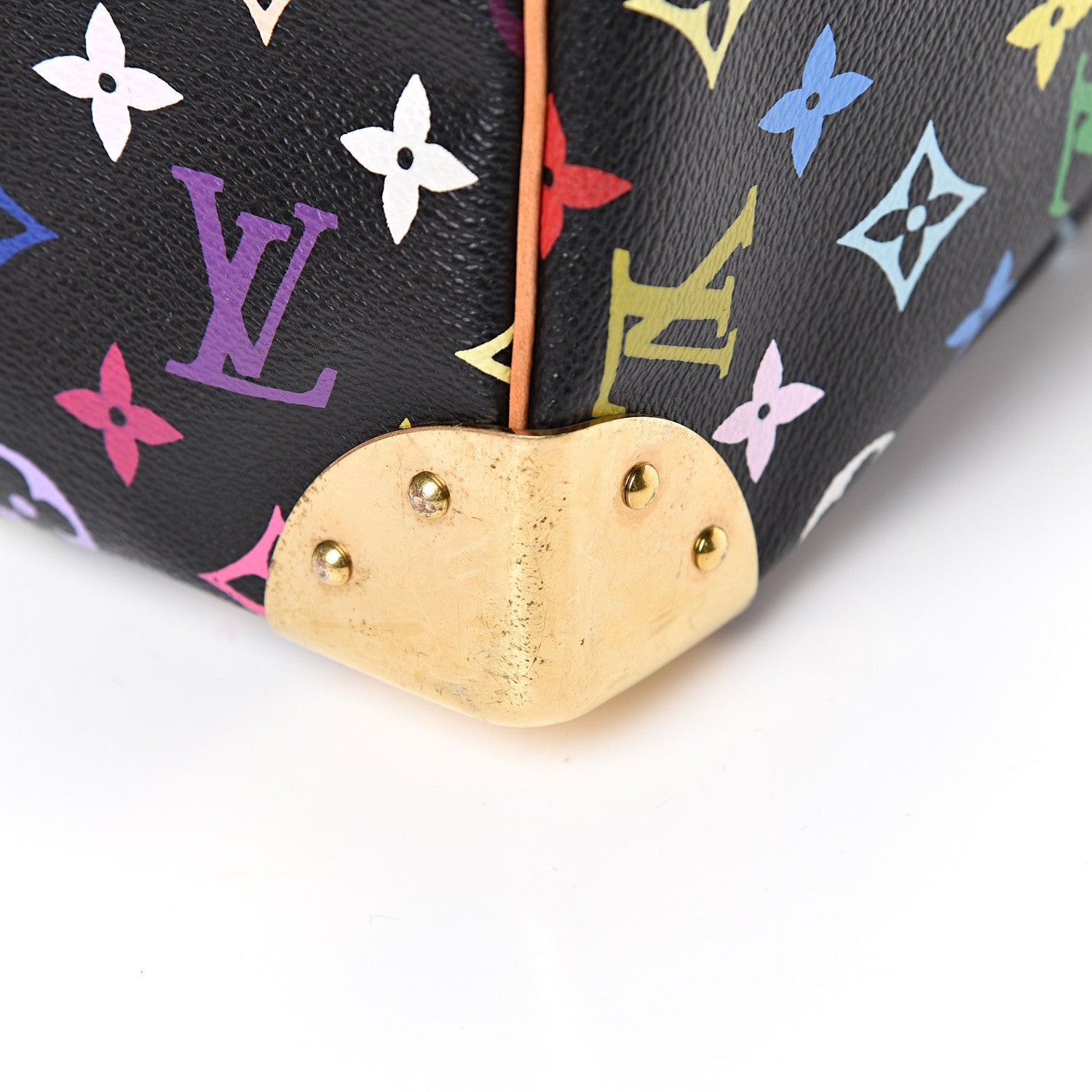 Louis Vuitton Monogram Multicolor Speedy 30 Black 9 of 17