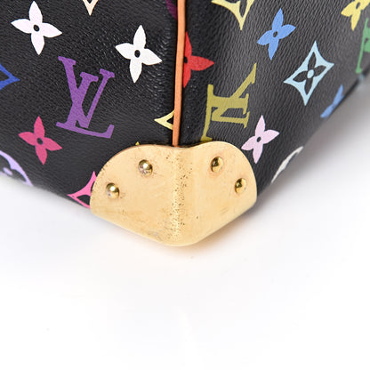 Louis Vuitton Monogram Multicolor Speedy 30 Black 9 of 17