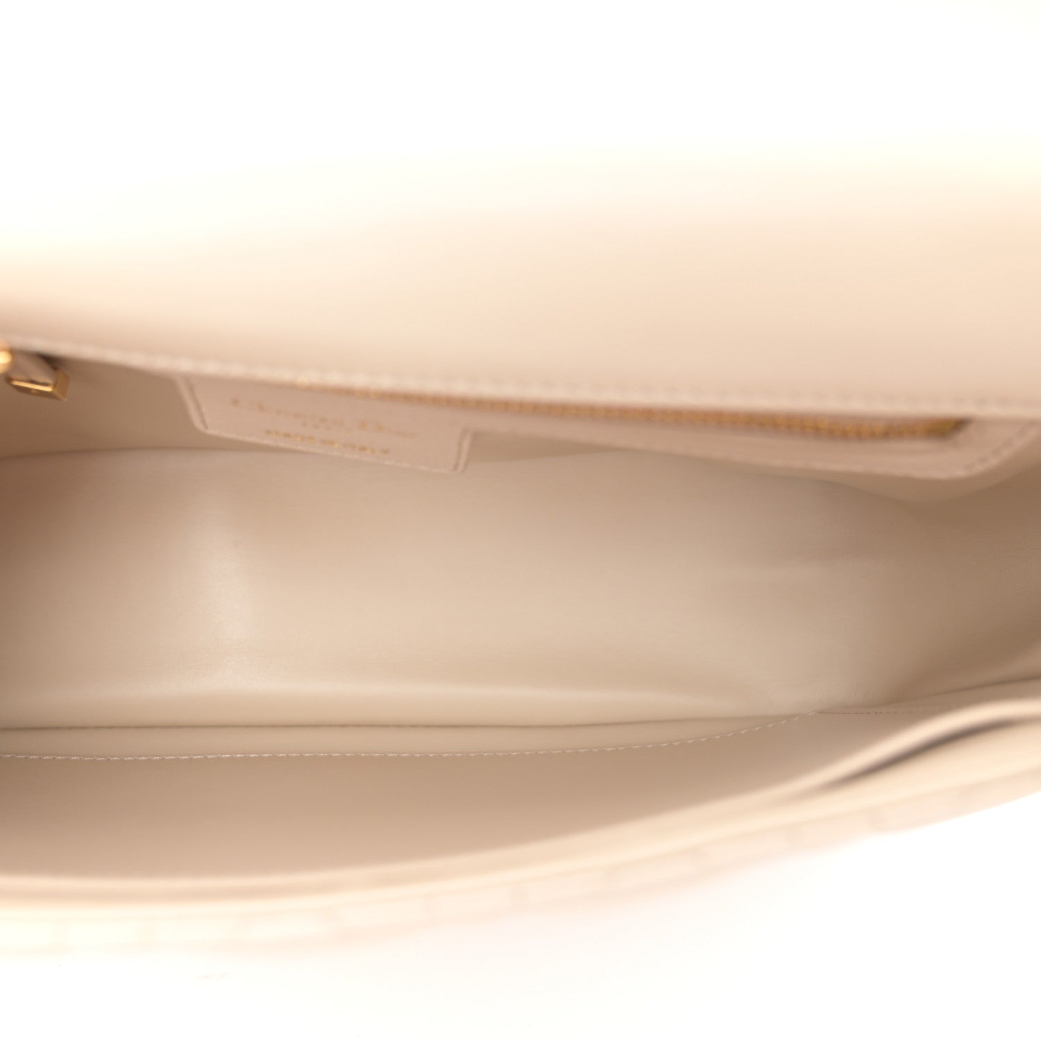 Christian Dior Supple Calfskin Cannage Medium Caro Bag Beige 5 of 12