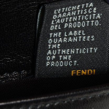 Fendi Zucca Spalmati Chain Clutch Pastello 9 of 9