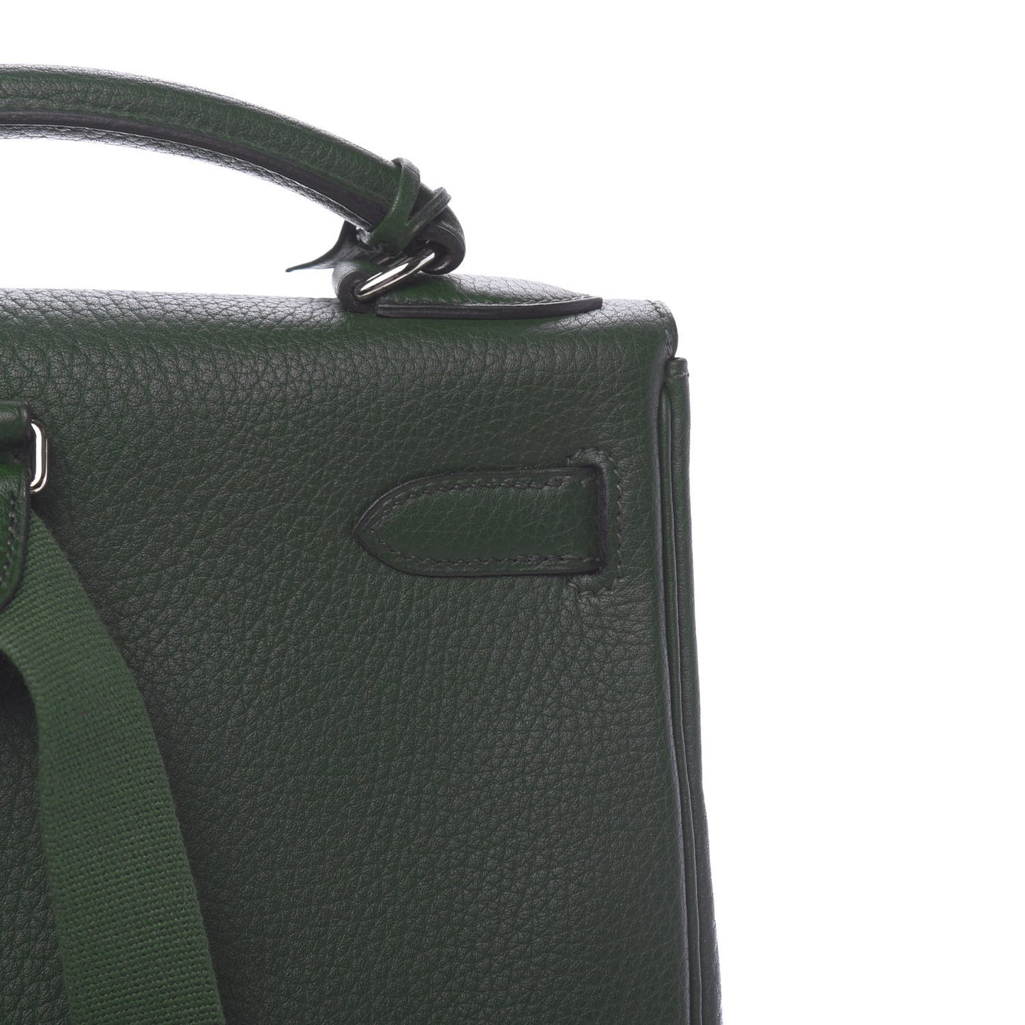 Togo Kelly Ado Backpack Vert Fonce