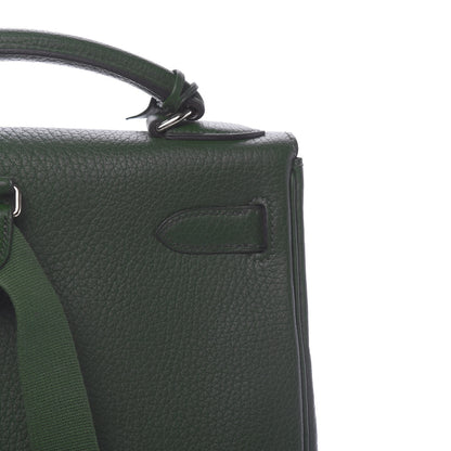 Hermes Togo Kelly Ado Backpack Vert Fonce 27 of 32