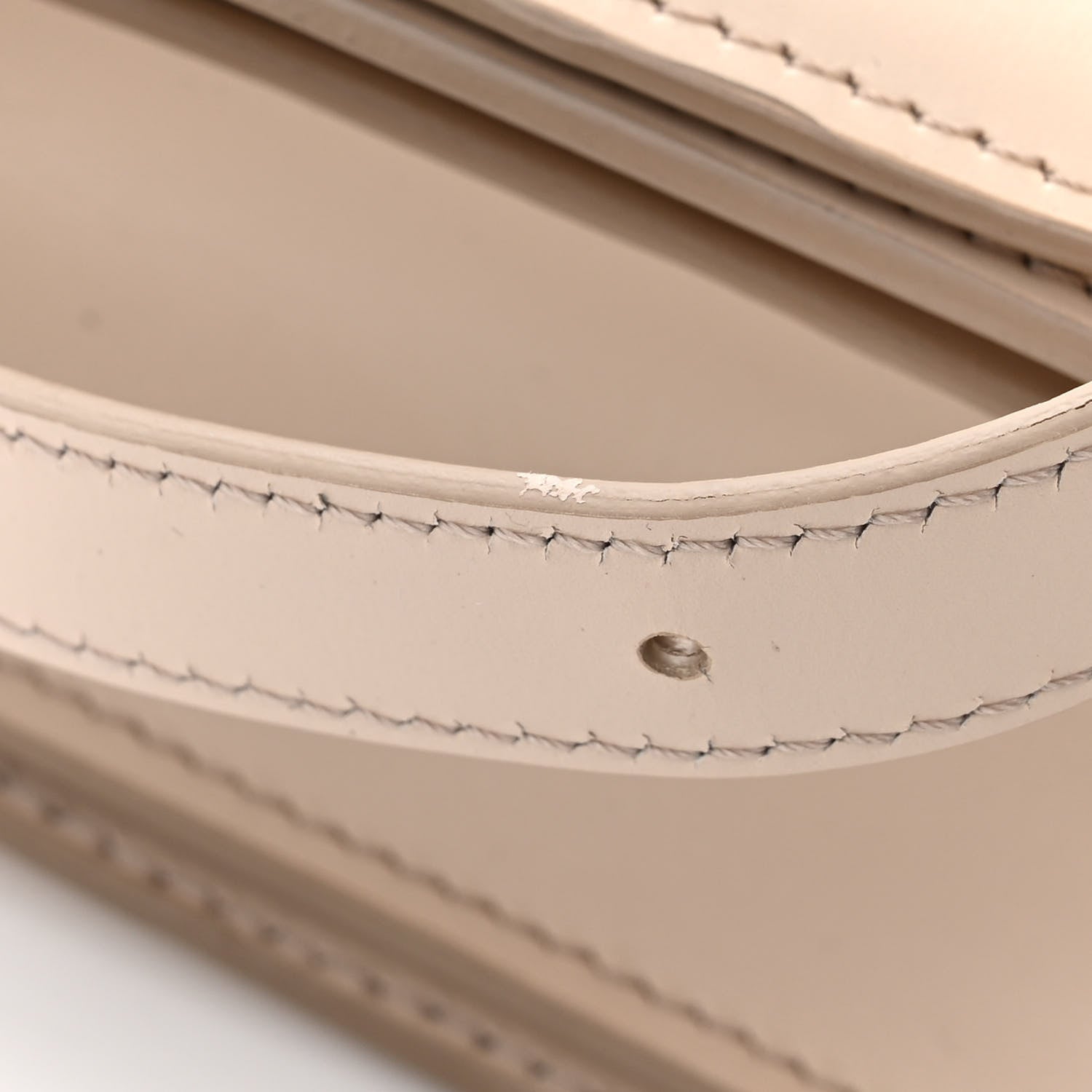 Celine Calfskin Medium Classic Box Flap Bag Cream 12 of 12