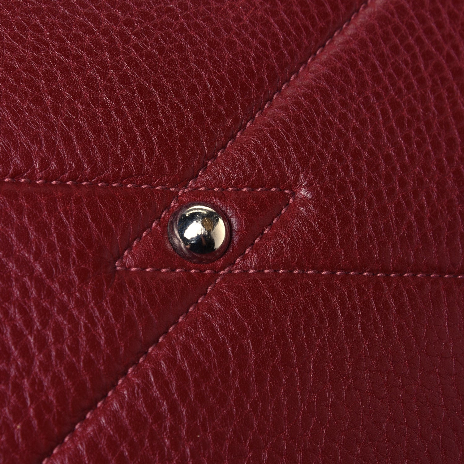 Hermes Taurillon Clemence Victoria II 35 Rouge H 6 of 7