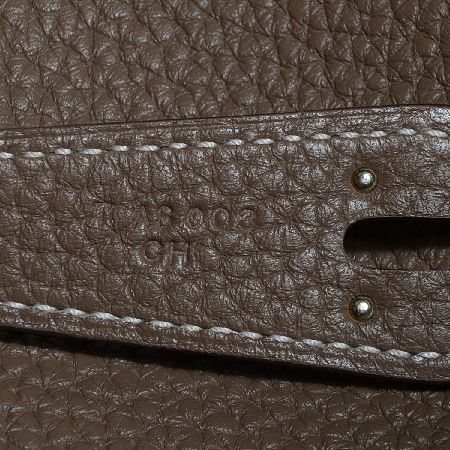 Hermes Taurillon Clemence Lindy 30 Etoupe 8 of 14