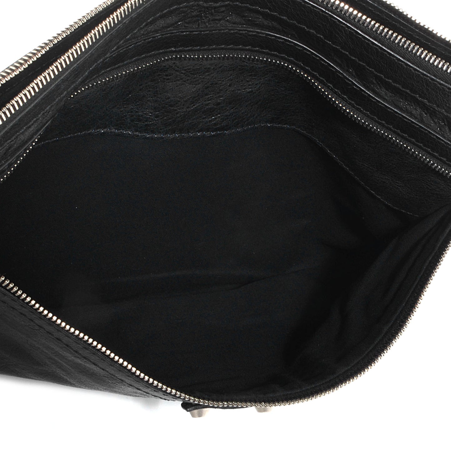 Agneau Arena Classic Hardware Large Clip Black