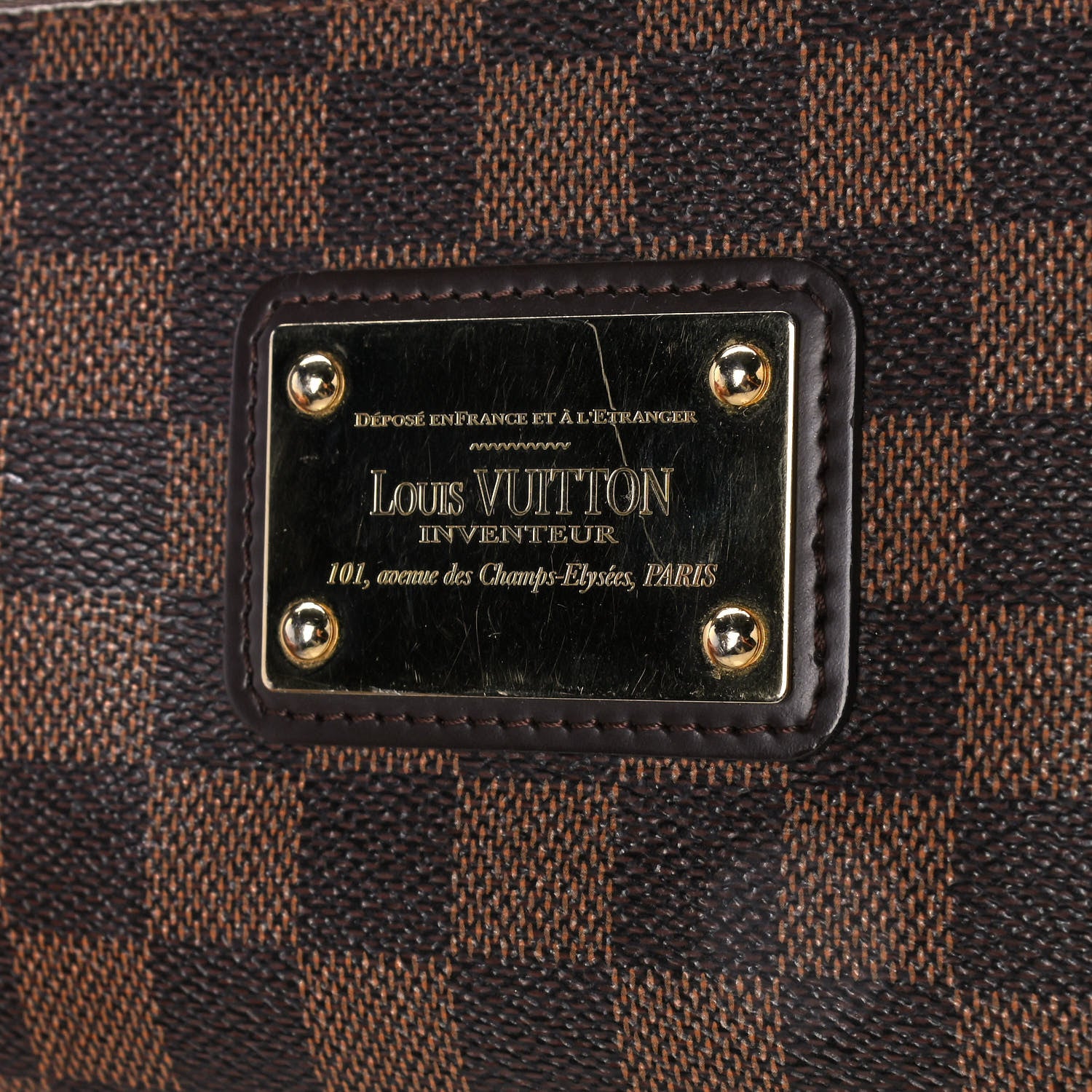 Louis Vuitton Damier Ebene Eva Clutch 11 of 15