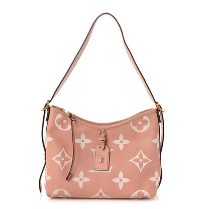 Louis Vuitton Empreinte Monogram Giant Carryall PM Trianon Pink Cream 1 of 14