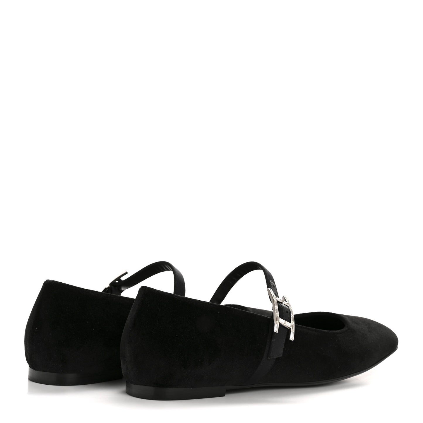 Velvet Jane Ballet Flats 38.5 Black