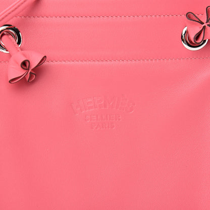 Hermes Milo Lambskin Swift Mini Aline Rose Azalee 7 of 8