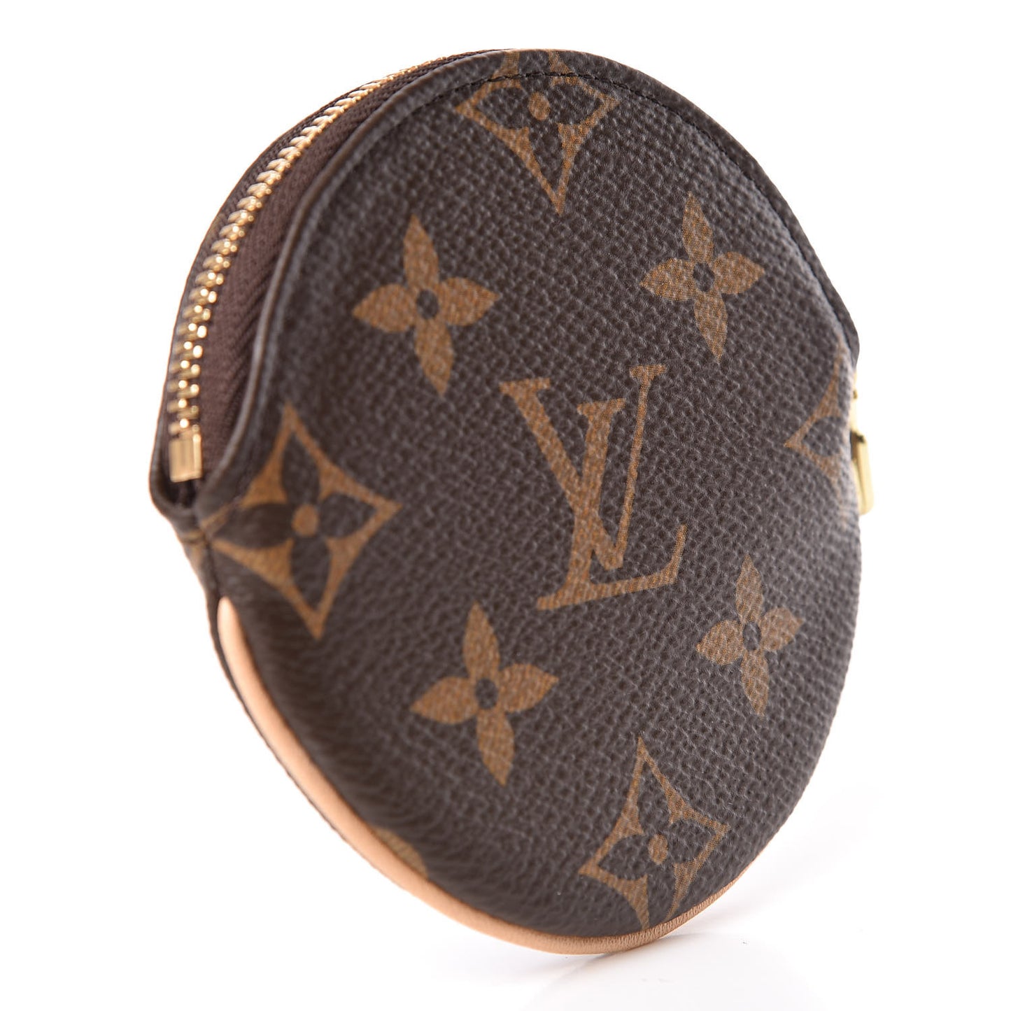 Monogram Round Coin Purse
