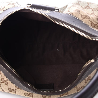 Gucci Monogram Medium D Gold Hobo Dark Brown 4 of 10