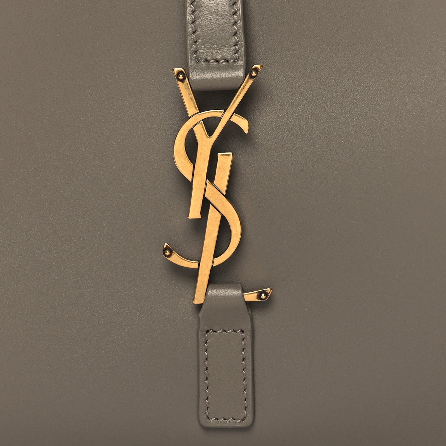 Saint Laurent Smooth Calfskin Le 5 A 7 Hobo Taupe 8 of 10
