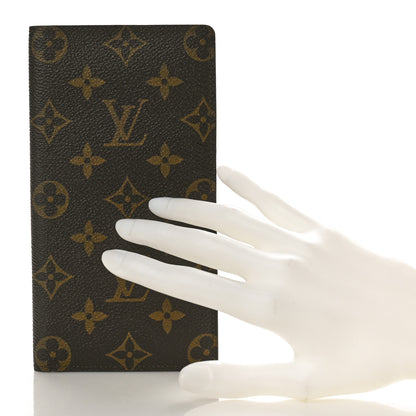 Louis Vuitton Monogram Porte Valeurs Checkbook Wallet 2 of 9