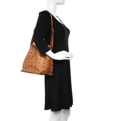 MCM Visetos Essential Drawstring Bag Cognac 2 of 14