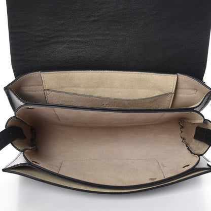 Chloe Suede Calfskin Small Faye Shoulder Bag Black 5 of 9