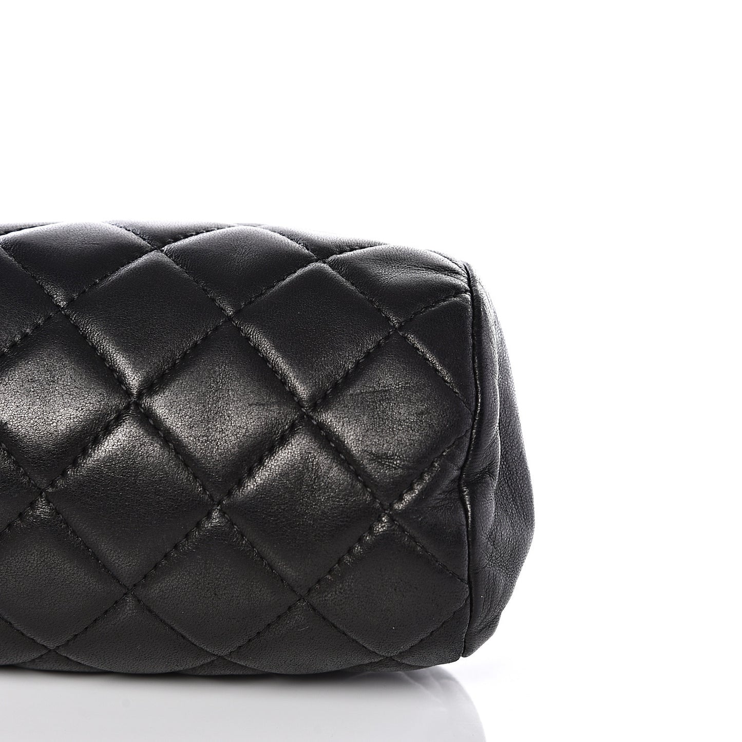 Lambskin Quilted Timeless Clutch Black