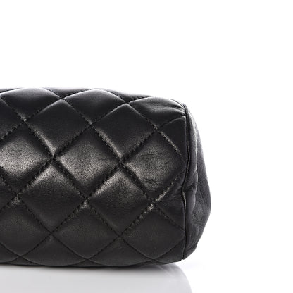 Chanel Lambskin Quilted Timeless Clutch Black 7 of 12