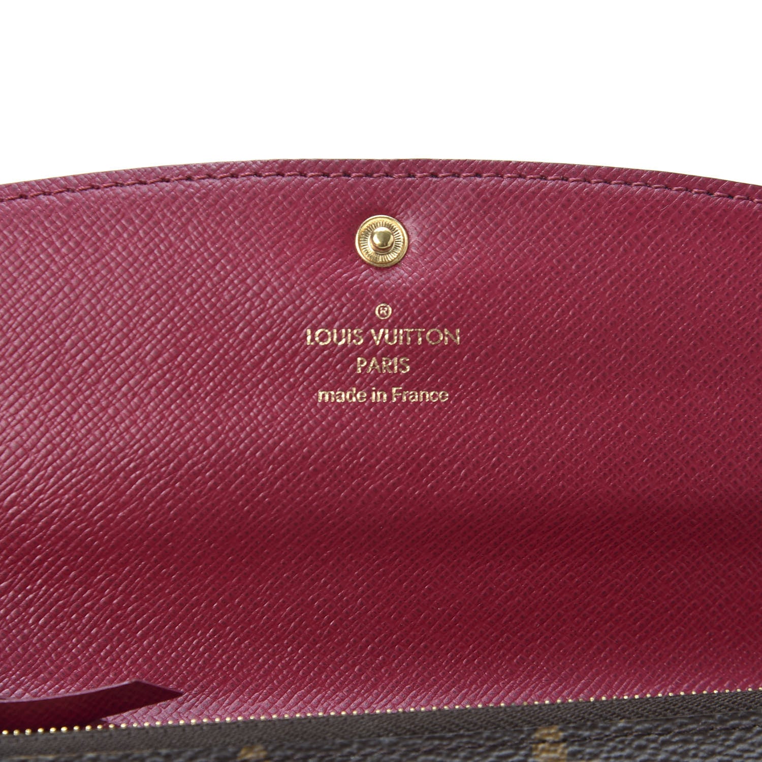 Louis Vuitton Monogram Emilie Wallet Fuchsia 7 of 7