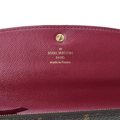 Louis Vuitton Monogram Emilie Wallet Fuchsia 7 of 7