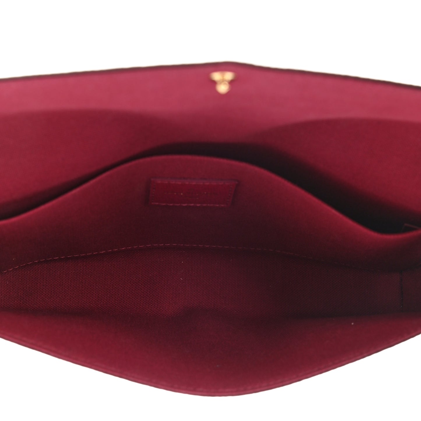 Monogram Pochette Felicie Chain Wallet Fuchsia