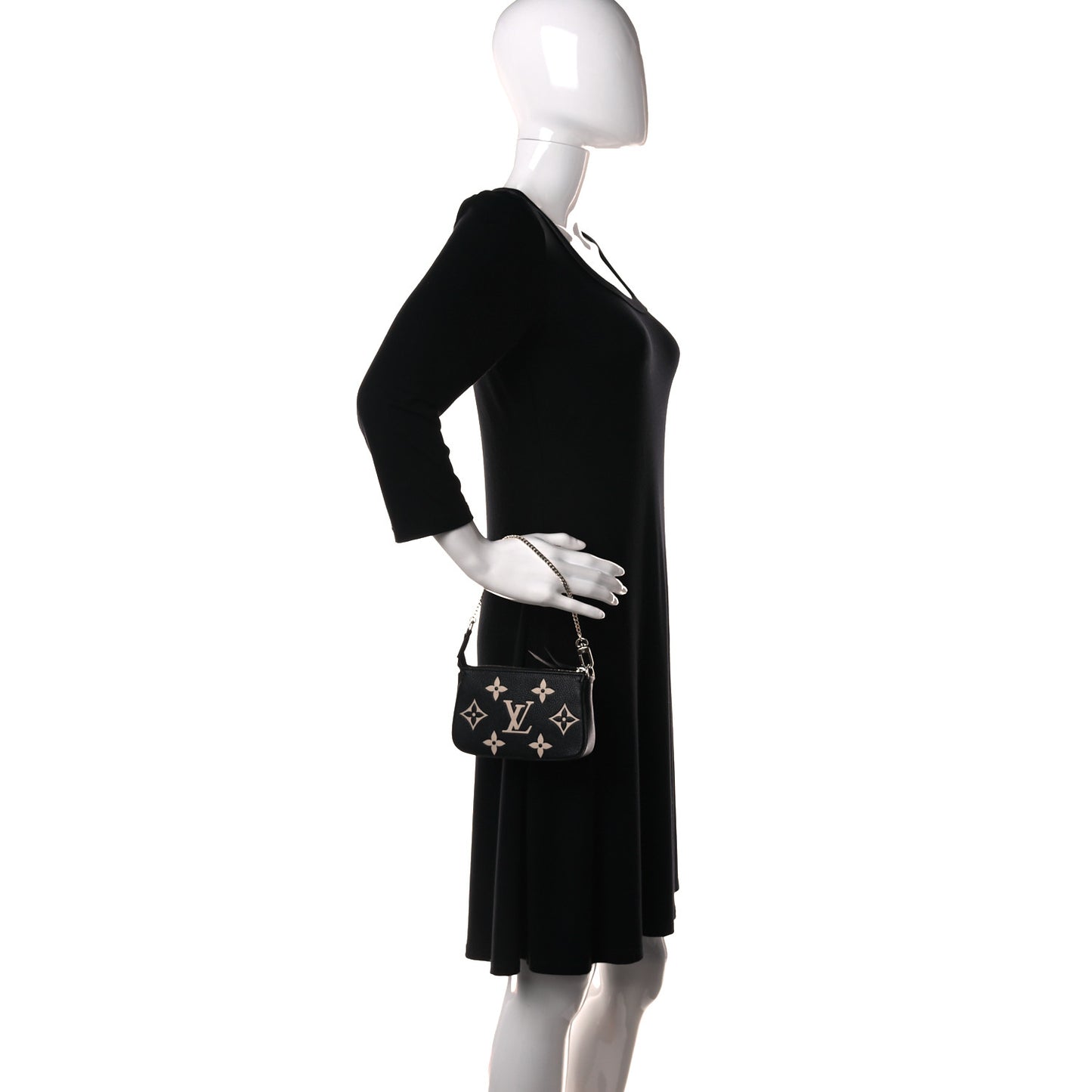 Empreinte Monogram Giant Mini Pochette Accessories Black