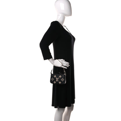 Louis Vuitton Empreinte Monogram Giant Mini Pochette Accessories Black 2 of 9