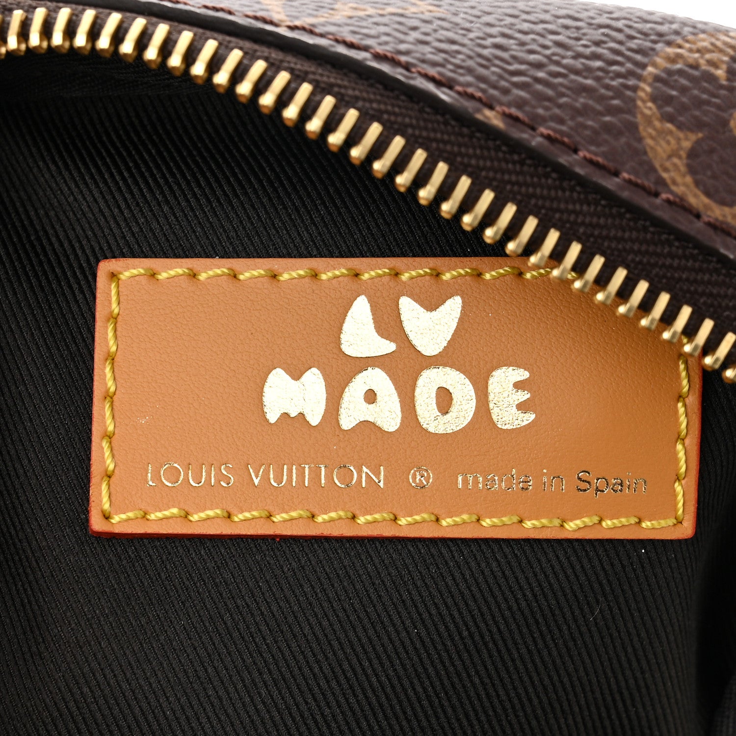 Louis Vuitton X NIGO Reverse Monogram Flat Double Phone Pouch 6 of 9