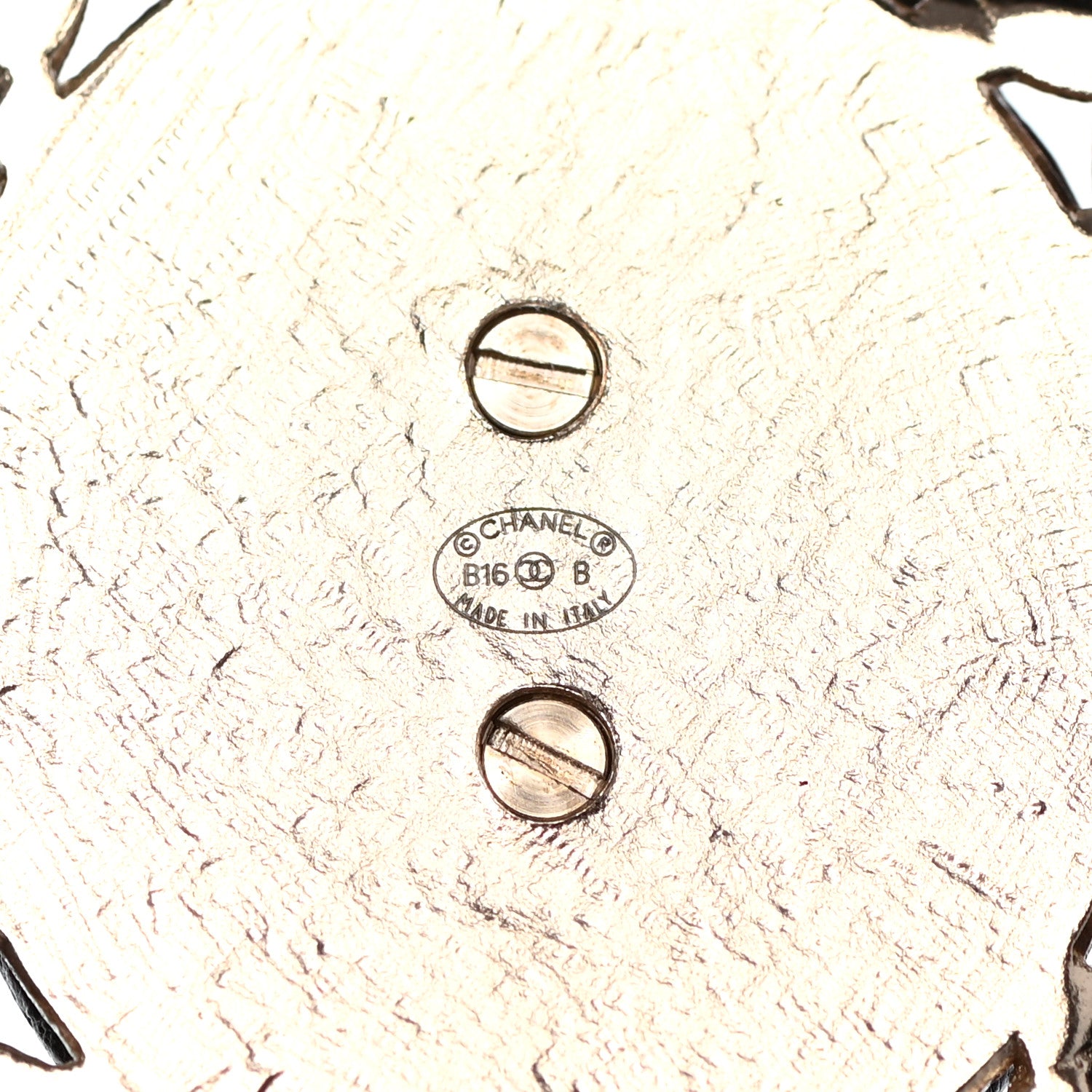 Chanel Lambskin CC Long Chain Necklace Black Gold 5 of 6