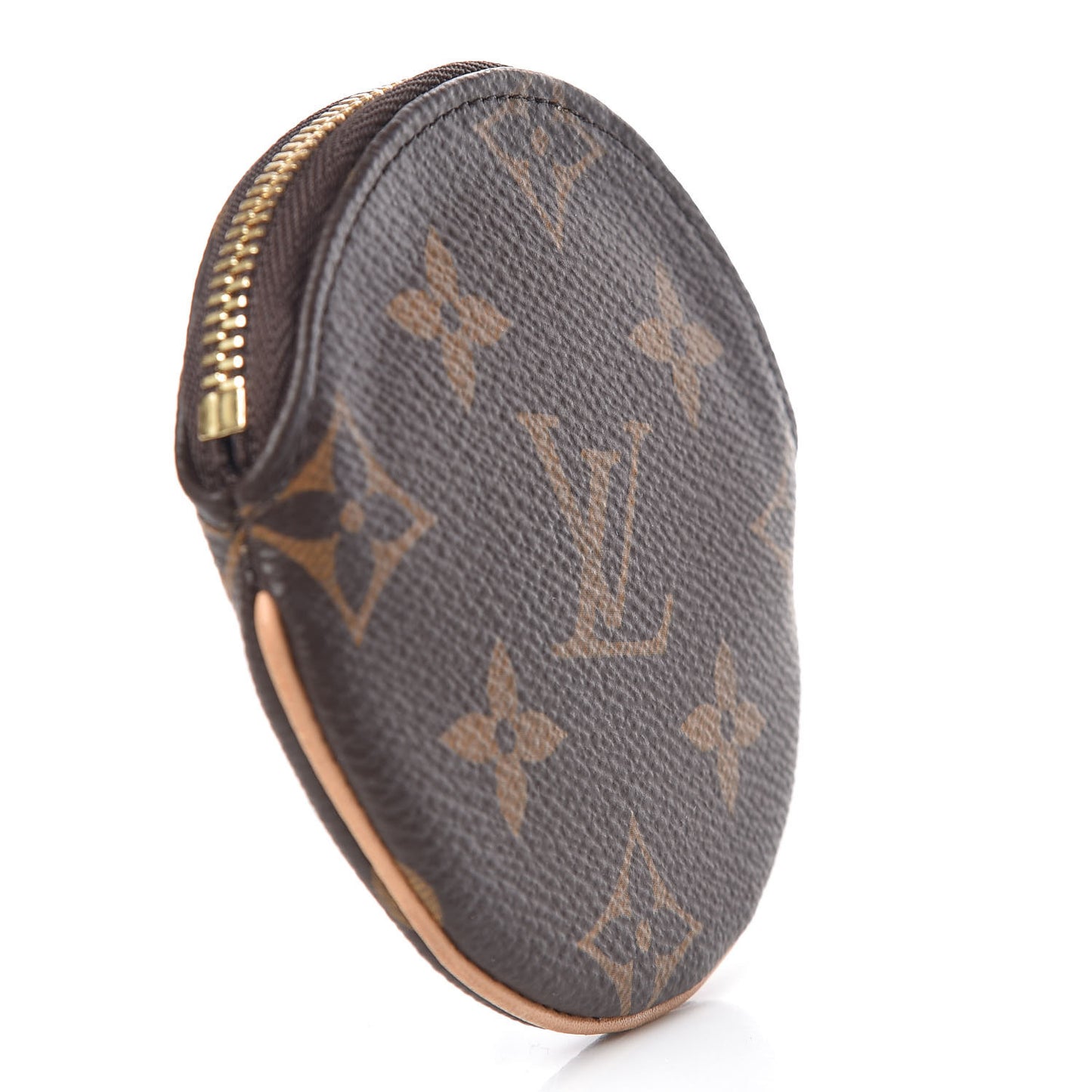 Monogram Round Coin Purse