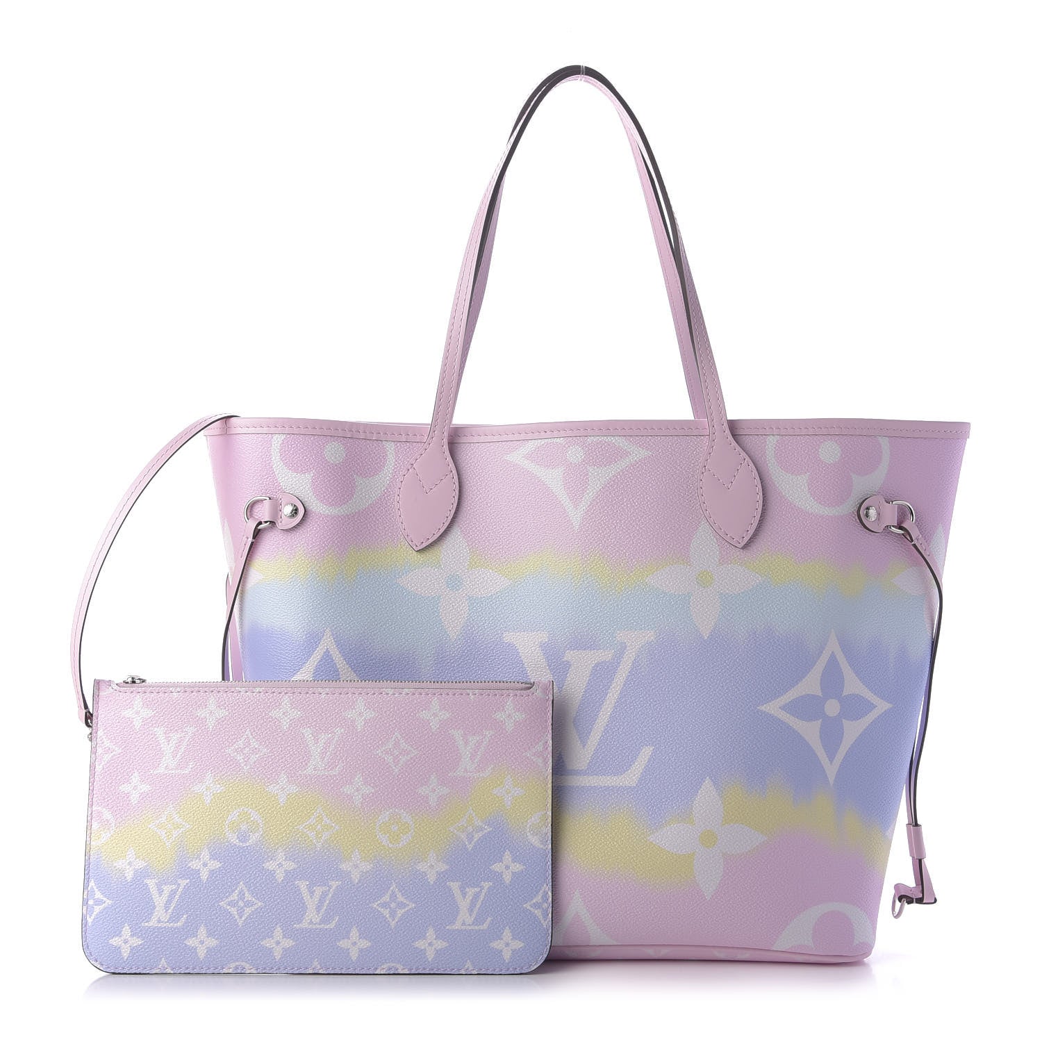 Louis Vuitton Monogram Escale Neverfull MM Pastel 1 of 10