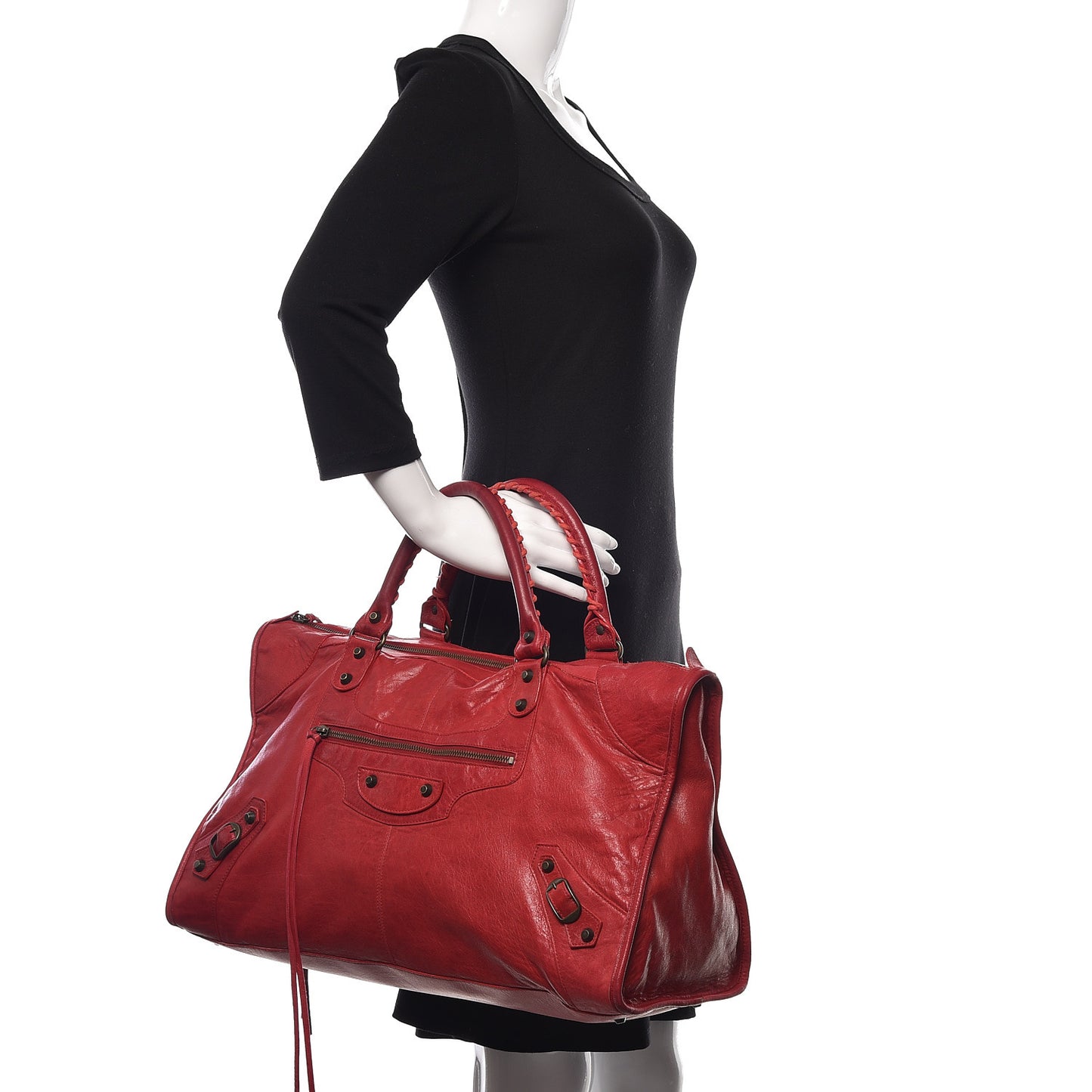 Agneau Classic Hardware Work Rouge Vif