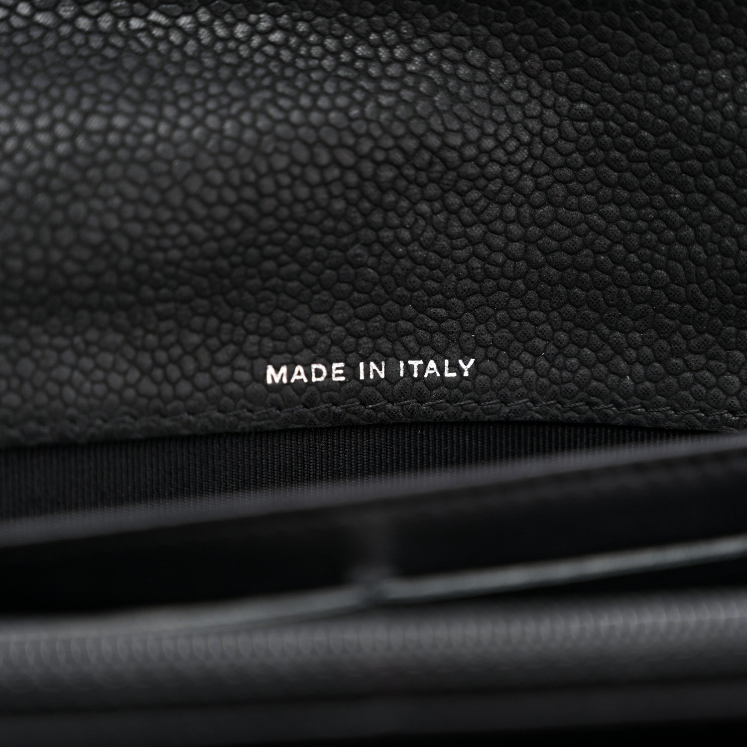 Chanel Iridescent Caviar Quilted Large Flap Wallet Black 7 of 9