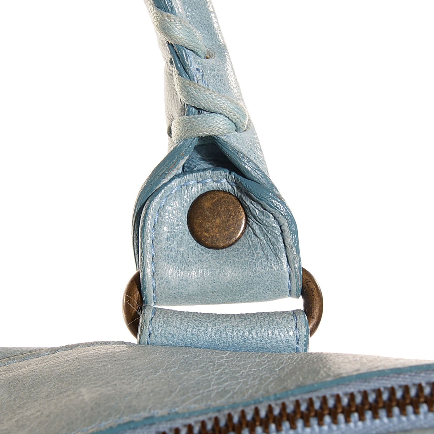 Balenciaga Chevre Classic Hardware Work Sky Blue 9 of 13
