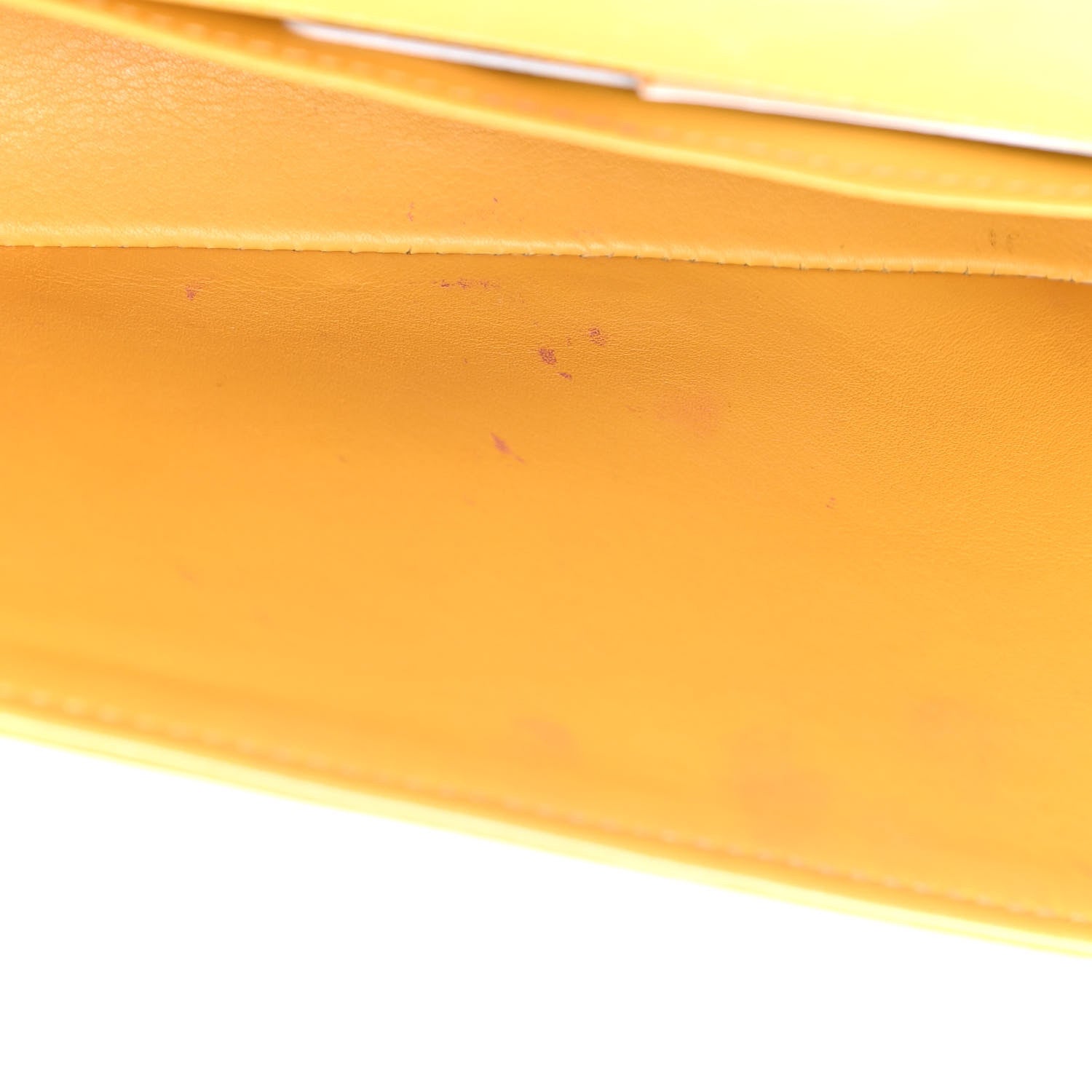 Chanel Galuchat Stingray Small Boy Flap Yellow 11 of 11