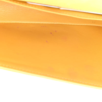 Chanel Galuchat Stingray Small Boy Flap Yellow 11 of 11