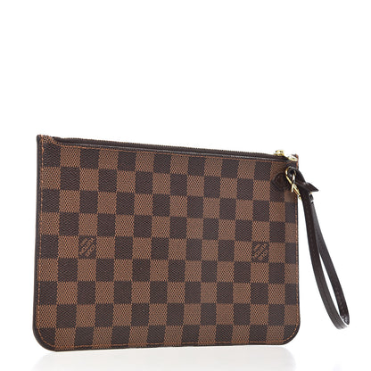 Louis Vuitton Damier Ebene Neverfull MM GM Pochette 3 of 7