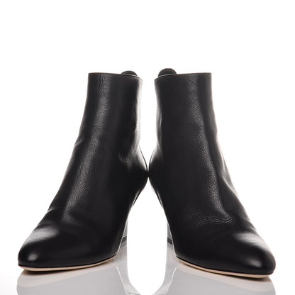 Jimmy Choo Grainy Calfskin Autumn 65 Ankle Boots 38 Black 6 of 14