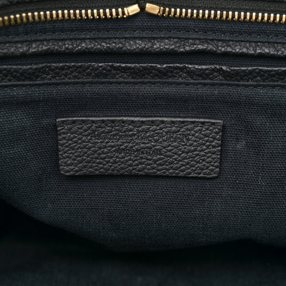 Alexander McQueen Pebbled Calfskin Small Skull Padlock Zip Around Tote Black 6 of 19