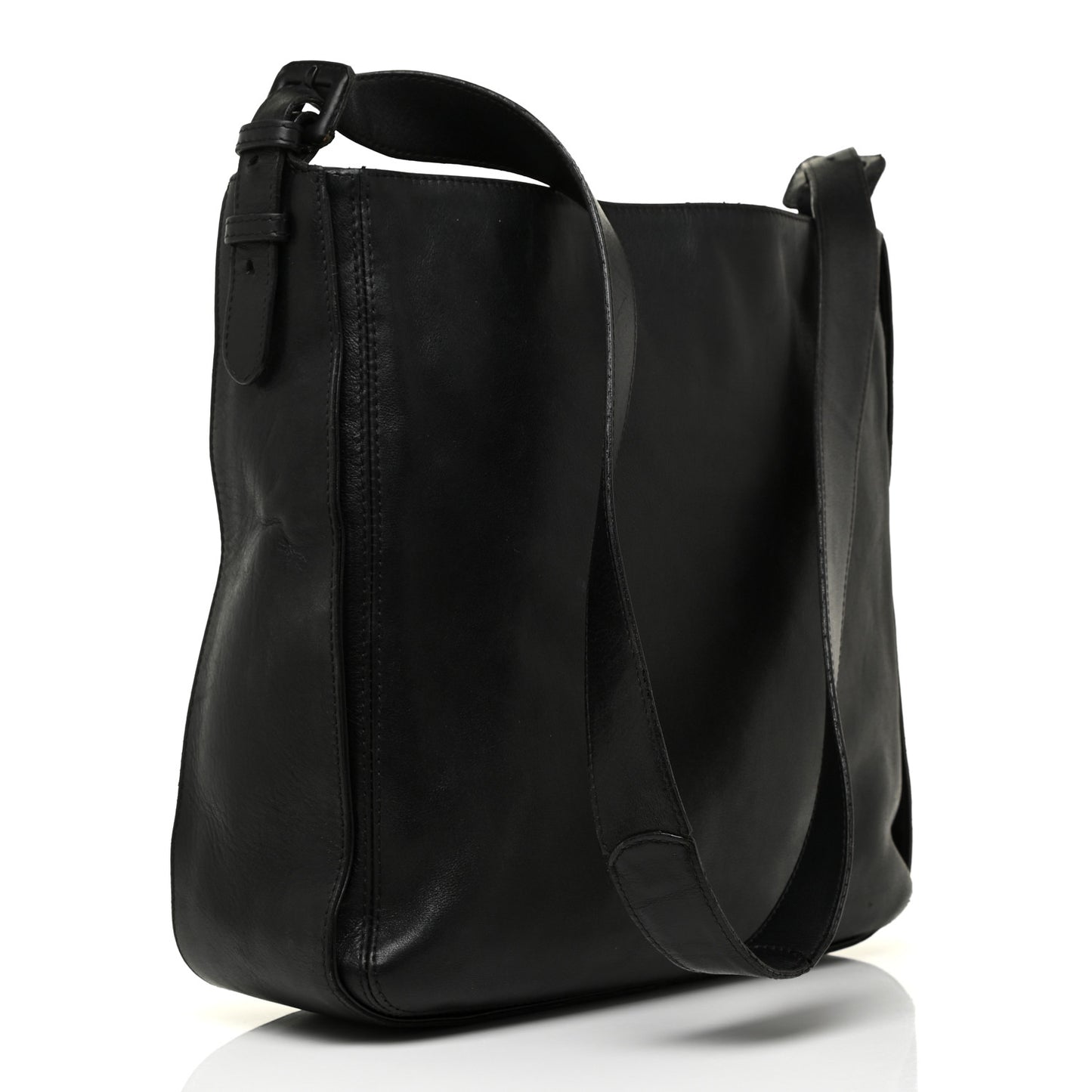 Lambskin Messenger Black
