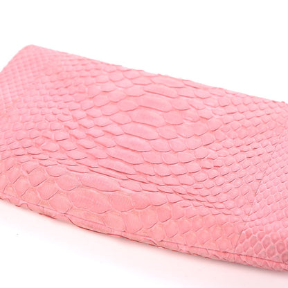 Chanel Python Timeless Clutch Pink 9 of 13