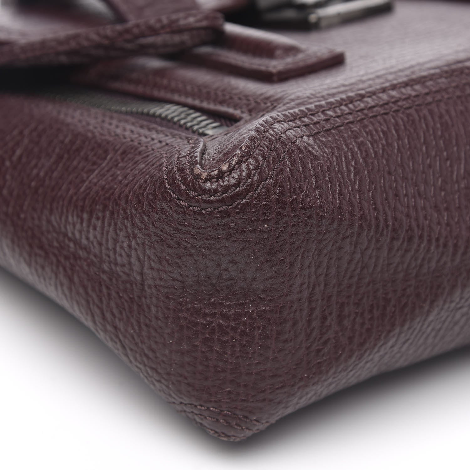 3.1 Phillip Lim 3.1 Textured Calfskin Mini Pashli Satchel Burgundy 7 of 11