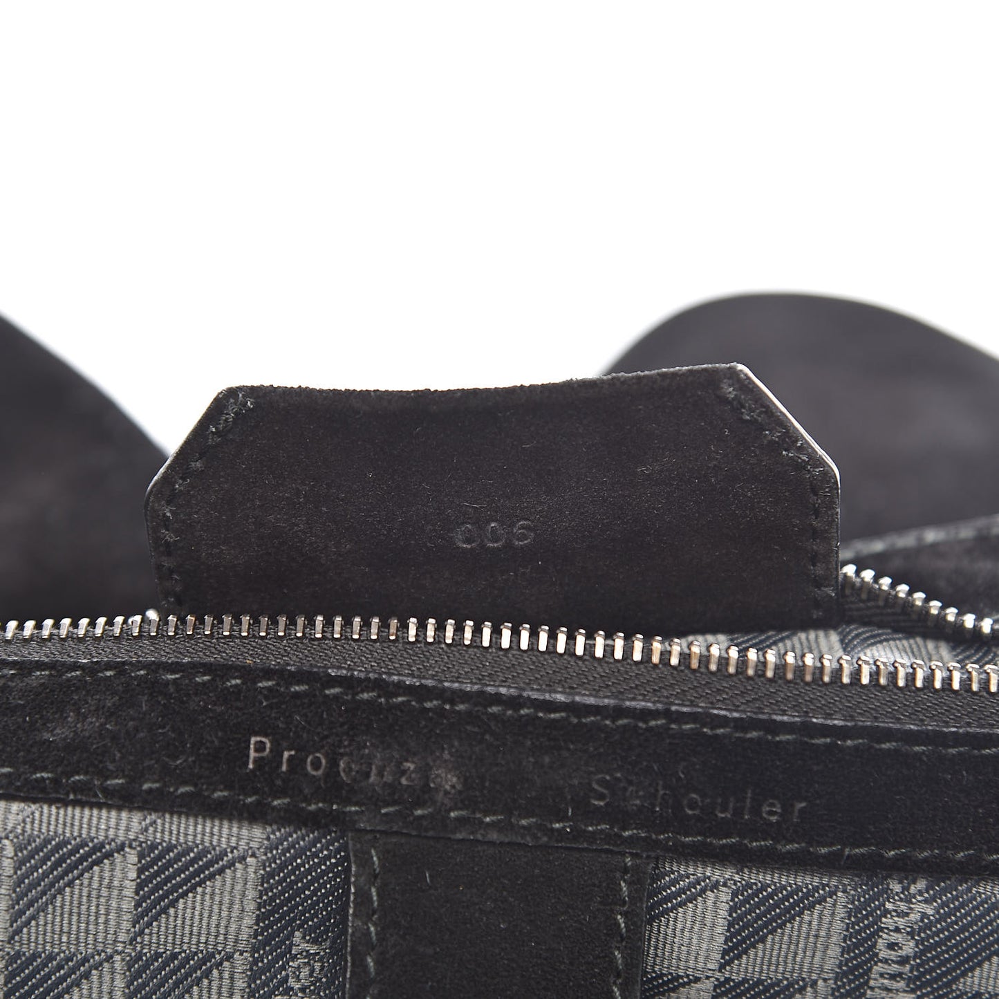Suede Medium PS1 Satchel Black